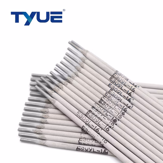中国サプライヤー チタン カルシウム タイプ ステンレス鋼電極被覆ロッド E309L