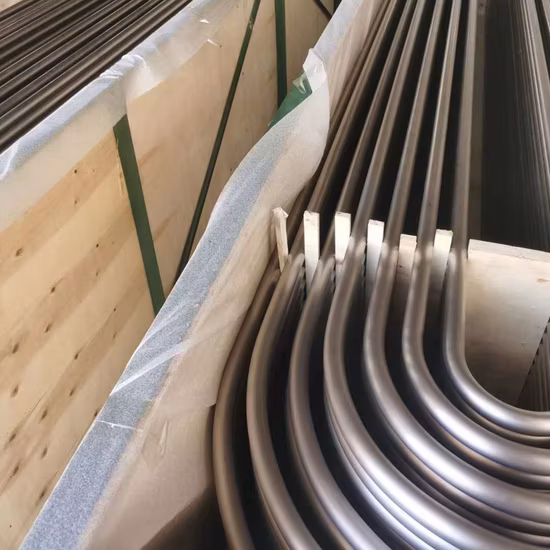 工場卸売 ASTM B338 グレード 5 チタン シームレス チューブ